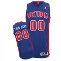 Detriot Pistons Custom blue Road Jersey for sale