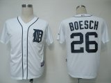 MLB Jerseys Detroit Tigers 26 Boesch White