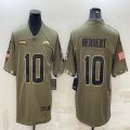 2022 Nike Chargers #10 Justin Herbert to Service Retired Limited Jersey-BD