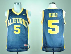 Nike California Golden Bears Jason Kidd 5 Navy Blue College Basketball Jersey