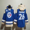 Toronto Blue Jays #26 Matt Chapman blue beige Hooded Sweatshirt