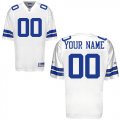 Dallas Cowboys Customized Personalized White Jerseys