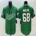 Nike Philadelphia Eagles #68 Mailata Green baseball jerseys Joint name BD