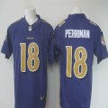 Men Baltimore Ravens #18 Breshad Perriman Nike Purple Color Rush Limited Jersey