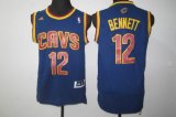 Cleveland Cavaliers BENNETT 12 blue nba jersey