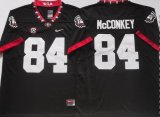 Georgia Bulldogs #84 Ladd McConkey black College Football Jerseys-PNS