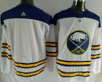 Adidas Buffalo Sabres blank white hockey jersey