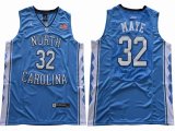 North Carolina Tar Heels #32 Luke Maye blue ncaa college Basketball Jerseys