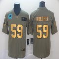 Carolina Panthers #59 luke kuechly green gold Nike Camo 2019 Salute to Service Retired Limited Jersey#40