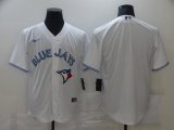 Nike Toronto Blue Jays Blank white mlb baseball jerseys-BD