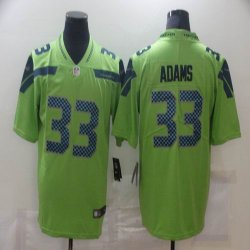 Nike Seattle Seahawks #33 Jamal Adams green Color Rush Limited Jersey