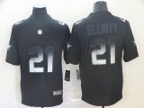 Nike Dallas Cowboys #21 Ezekiel Elliott black NFL Jersey Fireworks version