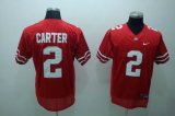 NCAA #2 CARTER Red Jerseys