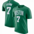 Boston Celtics #7 BROWN green NBA T-Shirts