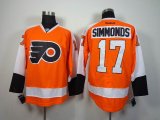 Philadelphia Flyers #17 Wayne Simmonds Orange NHL hockey Jerseys