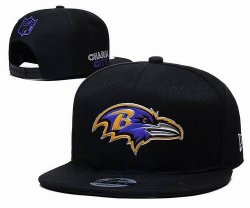 2023 Ravens black NFL Snapback Hats-YD 01