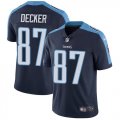 Youth Tennessee Titans #87 Eric Decker Nike dark blue Color Rush Limited Jersey