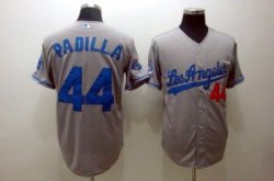 Los Angeles Dodgers 44 PADILLA Grey baseball jersey