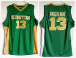 Brandon Ingram 13 Kinston High School Green Basketball Jersey