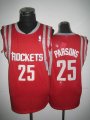 Houston Rockets PARSONS 25# red nba jerseys