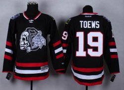 Chicago Blackhawks Jonathan Toews 19# black Ice Hockey jerseys(1)