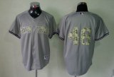 New York Yankees 46 gray camo baseball Jersey