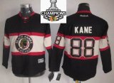 Reebok Chicago Blackhawks 88 Patrick Kane Black nhl jersey