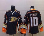 Reebok Anaheim Ducks #10 Corey Perry black hockey jersey