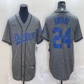 Nike Los Angeles Dodgers Kobe Bryant Hemp gary baseball jerseys