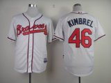 Atlanta Braves KIMBREL 46 white MLB jerseys