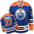 NHL Edmonton Oilers #27 PENNER Blue Jerseys