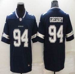 Nike Cowboys #94 Randy Gregory blue Color Rush Limited Jersey