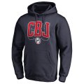 Men's Columbus Blue Jackets Fanatics Branded Navy Big & Tall Hometown Collection Local Hoodie