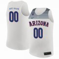 Custom Arizona Wildcats white ncaa basketball jersey