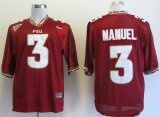 Nike Florida State Seminoles E.J Manuel 3 Red College Football Authentic Jersey