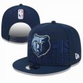 2023 Memphis Grizzlies blue NBA Snapback Hats