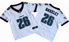 Youth Philadelphia Eagles 26# Saquon Barkley White Nike Vapor F.U.S.E. Limited Jersey