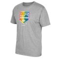 Men's Los Angeles Kings Reebok Gray Rainbow Pride T-Shirt