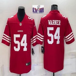 Nike San Francisco 49ers #54 Fred Warner red color Rush Limited Jersey-BD