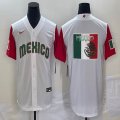 2023 World Cup Mexico blank white majestic baseball jerseys 23