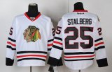 Reebok Chicago Blackhawks STALBERG 25 white nhl jerseys