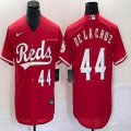 Youth Nike Cincinnati Reds #44 Elly De La Cruz red majestic baseball jerseys -BD