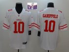 San Francisco 49ers #10 Jimmy Garoppolo nike white Color Rush Limited Jersey