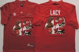 Alabama Crimson Tide #42 Eddie Lacy red college football jersey(1)