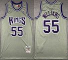 Sacramentoics Kings #5 Williams gray NBA Basketball Jerseys -XD