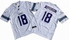 Minnesota Vikings #8 Justin Jefferson Nike White Alternate Vapor F.U.S.E. Limited Jerse