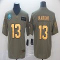 Dolphins Dan Marino green gold Nike Camo 2019 Salute to Service Limited Jersey