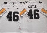 George Kittle Iowa Hawkeyes #46 Limited White College Football Jersey-pns