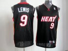 Miami Heat Rashard Lewis #9 Black NBA Jerseys