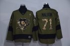 Adidas Pittsburgh Penguins #71 Evgeni Malkin green NHL Jerseys